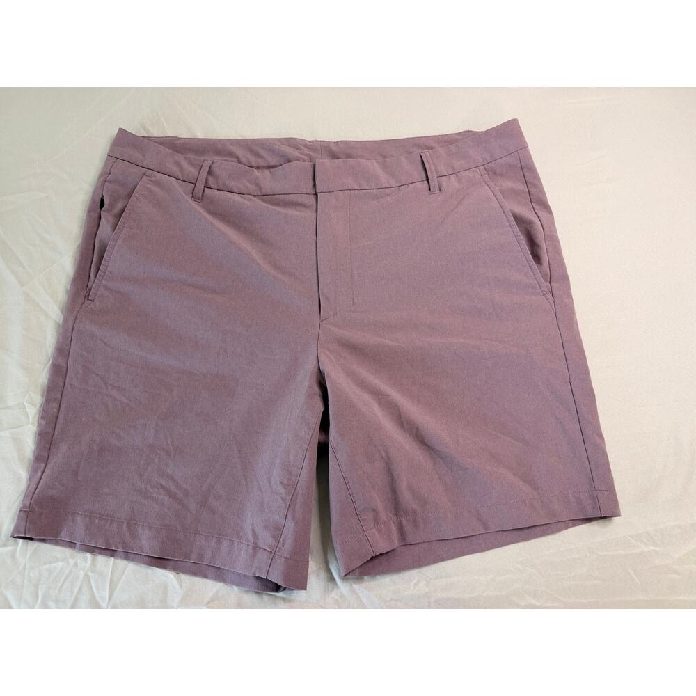 All In Motion Men’s Golf Shorts Size 40 Purple Mauve Stretch Performance